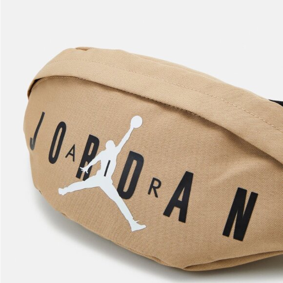 Air Jordan Jumpman Crossbody Belt Waist Bag Desert Beige Black